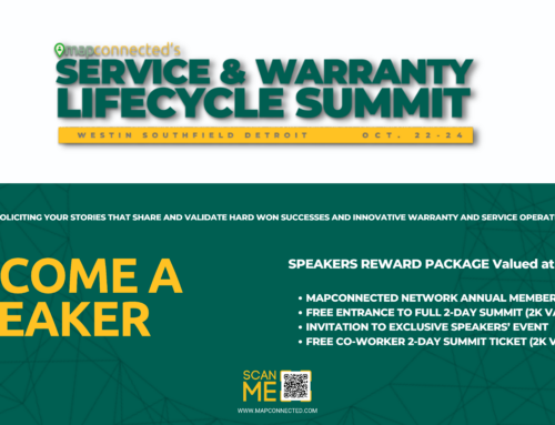 We Want You! Submit to Speak: Service & Warranty Lifecycle Summit October 22-24, 2024