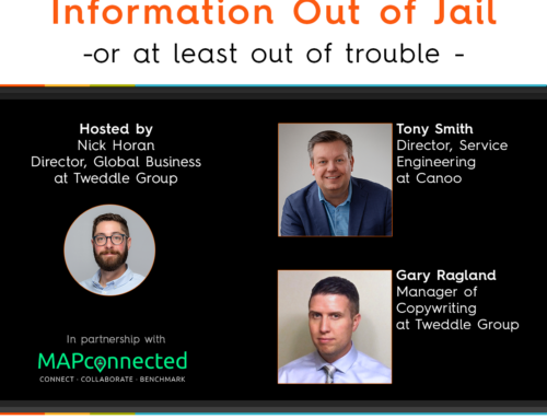 Keeping Your Technical Information Out Of Jail Webinar: Canoo + Tweddle Group + MAPconnected